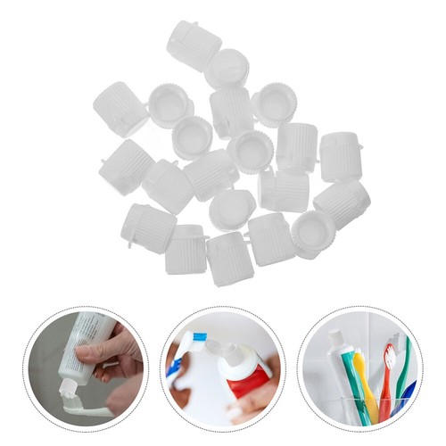 100 Pcs Toothpaste Cap No Mess Toothbrush Covers Caps Travel Child
