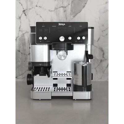 NINJA ES501EU Sieb­trä­ger­ma­schi­ne Kaffeemaschine Espressomaschine Ninja Luxe