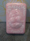 Fenton Art Glass Roselene Paperweight Lovebirds — photo 1