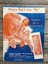 Vintage Sheet Music Please Don&rsquo;t Say No Ralph Freed 1944