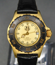 TAG HEUER 3000 Professional 200M 937.408 Ladies Watch Leather Strap