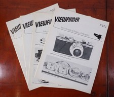 LEICA HISTORICAL SOCIETY LHSA VIEWFINDER, 1983, ALL FOUR ISSUES/222080