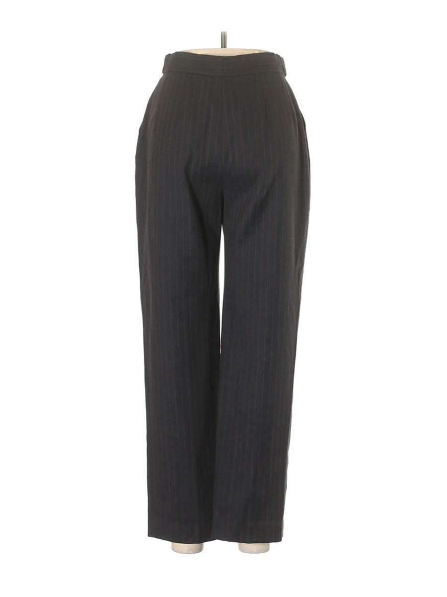 GIORGIO ARMANI Wool Wide Slacks Black 【公式通販】