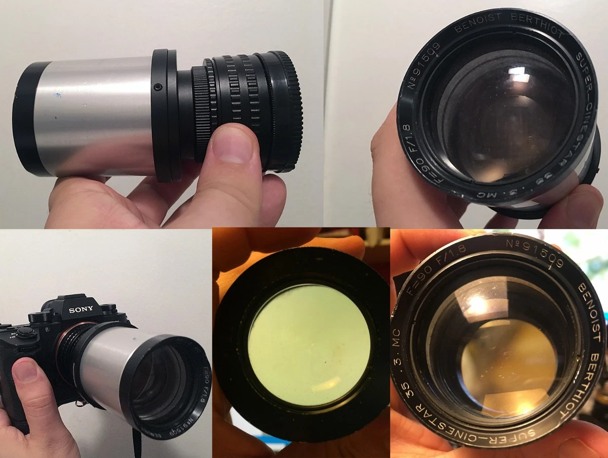 OBJECTIF BENOIST BERTHIOT NEO-CINESTAR 2 Paris F=100 F/2.1 Lens EUR 185,00 - FR