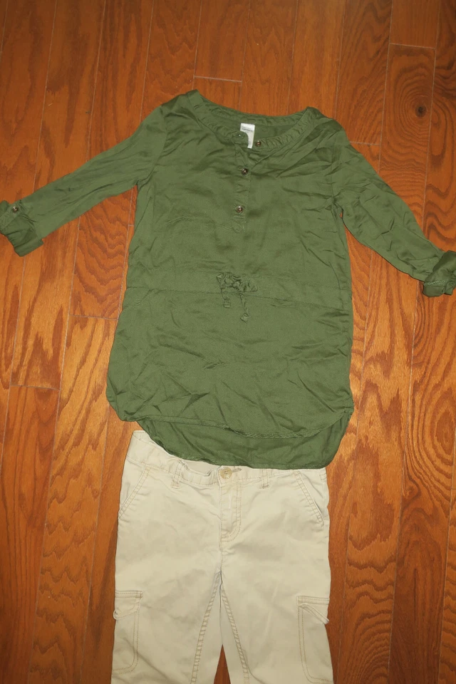 7 ❤️GIRL KIDS CARTERS ❤️FADED GLORY❤️ LOT 2pc Clothing SKINY PANTS SHIRT TOP NEW - Image 2 of 4