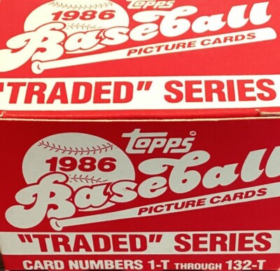 1986-87 TOPPS TRADED CARDS Your Pick STAR ROOKIES Kruk Eichhorn Incaviglia Lyons