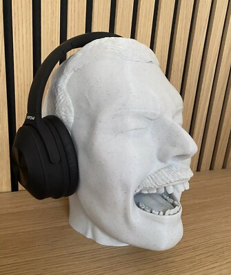Freddie Mercury Kopfhörer Headset Halter Ständer Gaming Büste Geschenk Kopf