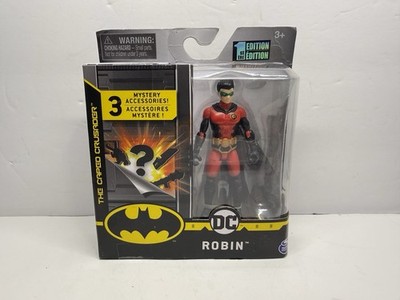 #11669 NIB Spin Master Toys DC Batman 4'' Robin Action Figure 1st Edition