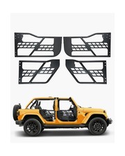 Vevor Jeep Jk Tube Doors 4 Door Fit For 2007-2018 Jeep Wrangler Jk Hunting St...