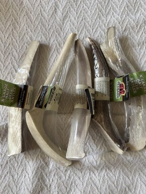 REDBARN XLarge Half  & Whole Deer Antler Dog Chews Lot Of 5 8 