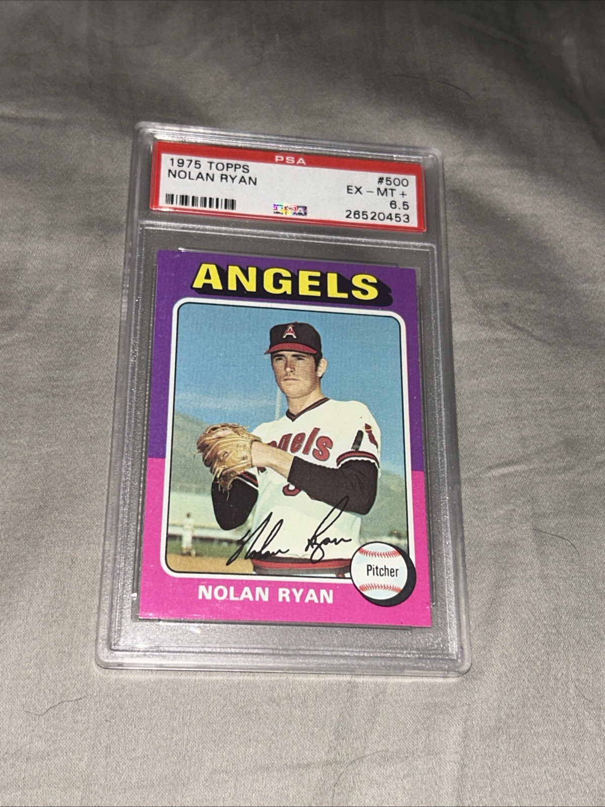 1975 Topps Nolan Ryan #500 PSA 6.5