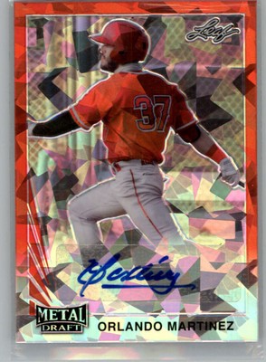 2021 Leaf Metal Draft Baseball Autographed Trading Cards Pick From List G1