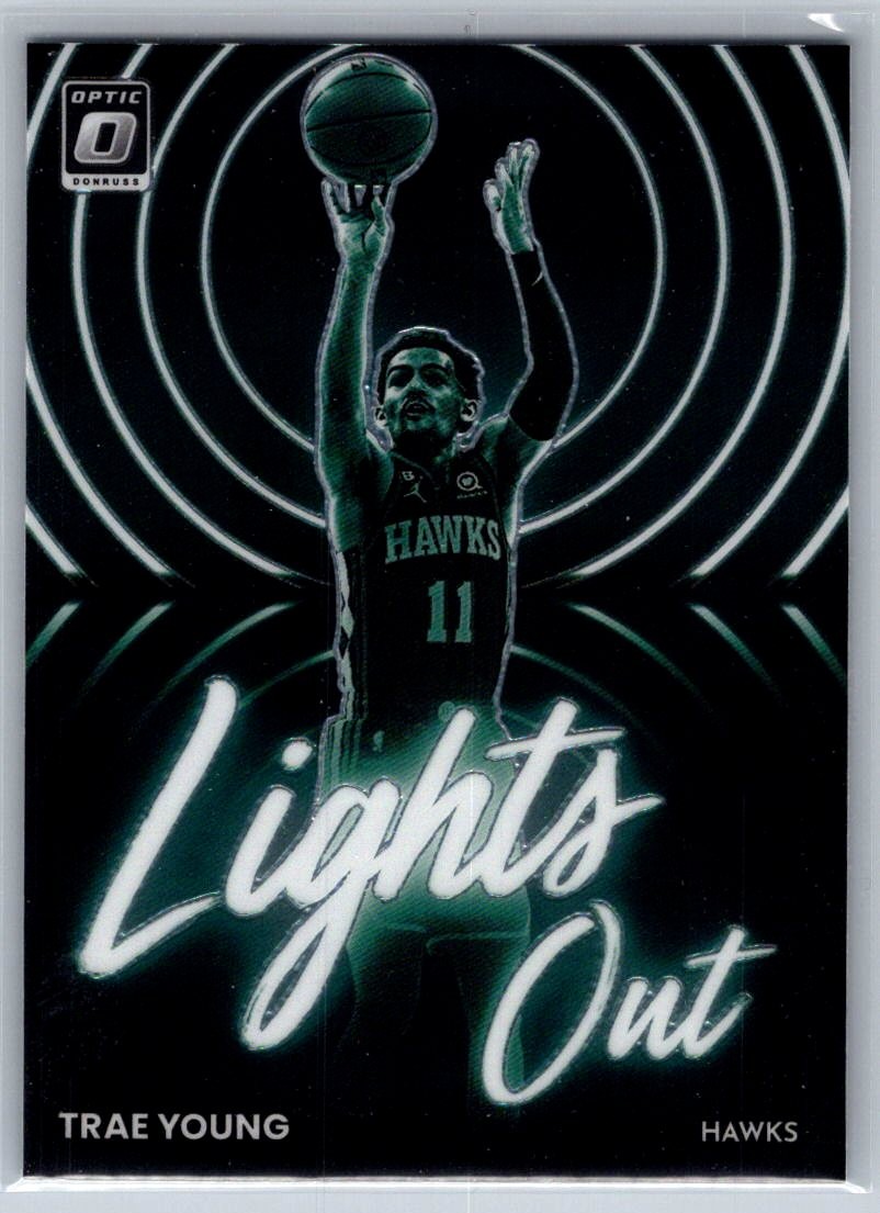 2022-23 Donruss Optic Trae Young Lights Out #8