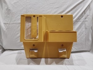 VTG Rubbermaid Ironing Organizer Wall Mount Almond Harvest Gold Laundry Iron!