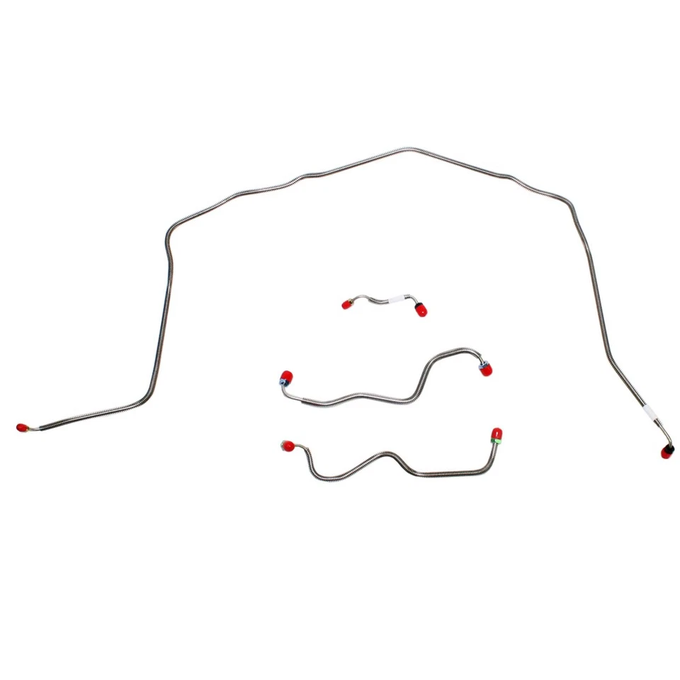Kit completo de línea de freno de acero para Chevrolet Corvette 1970-1973 VCK7002OM Foto 2 de 4