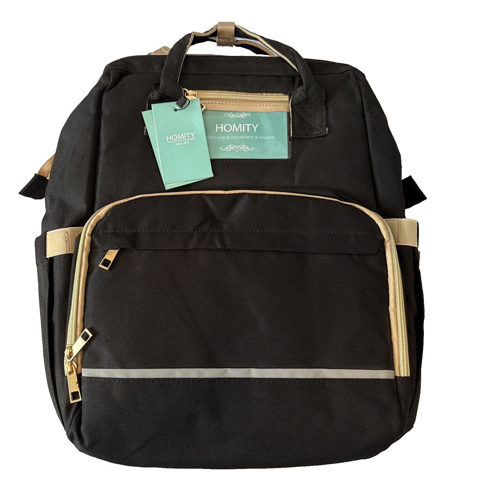 Homity 3 in 1 Diaper Bag Backpack Folding