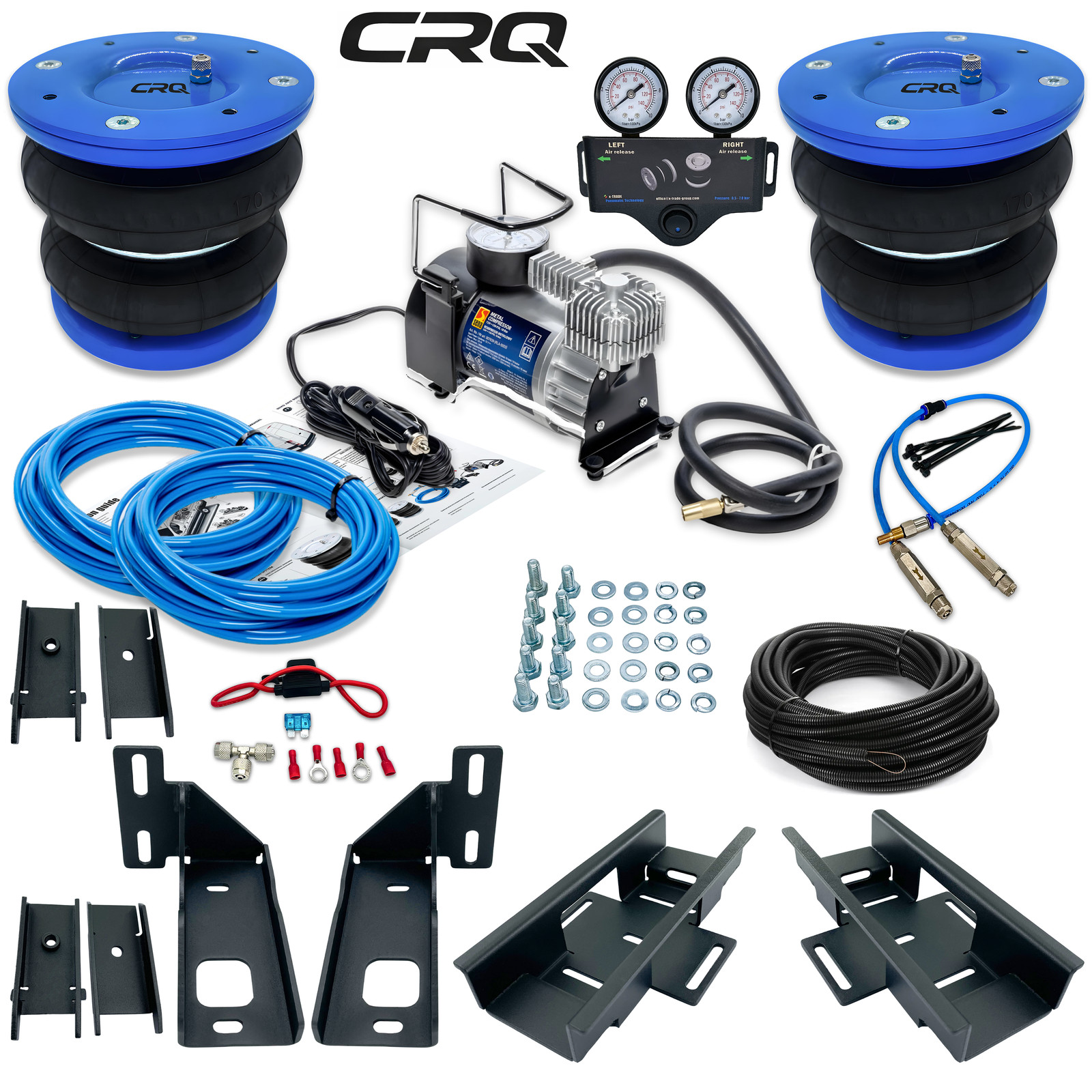 Kit suspension pneumatique VW Crafter 2006-2016 arrière simple pour charge 5 tonnes