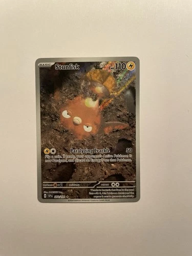 Pokemon Stunfisk 202/191 Surging Sparks Illustration Rare
