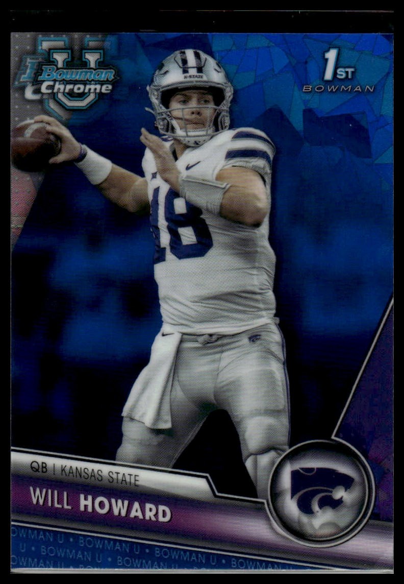 2023 Bowman University Chrome Sapphire Edition #93 Will Howard