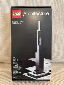 LEGO Architecture Sears Tower (21000) 100% COMPLETE w Box and Manual