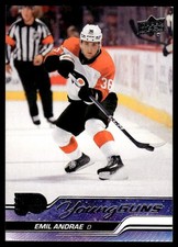 2023-24 Upper Deck Young Guns Emil Andrae RC #466 DAMAGE
