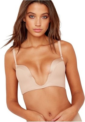 Wonderbra PERFECT PLUNGE Beige Gr. 75C Damen BH variabel UVP: 59,99  (1993)