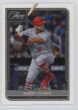 2022 Panini Three and Two 38/99 Albert Pujols #77 0hr