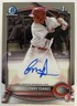 2025 Bowman Chrome Enry Torres 1st Auto #CPA-ET Reds
