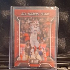 Panini Score All-Hands Team Stefon Diggs football card Buffalo Bills AHT-4 2023