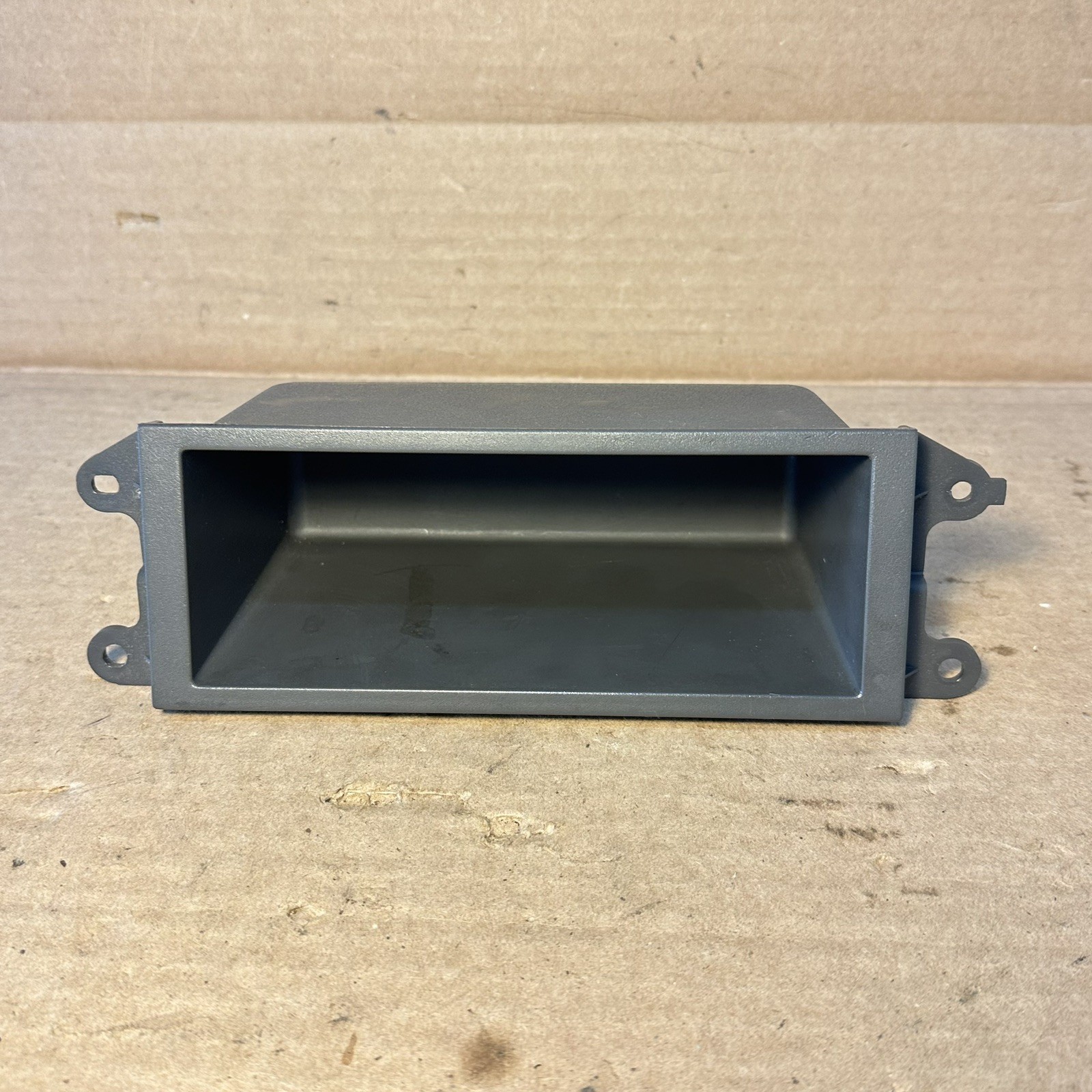 Mazda B2000 B2200 B2600 Under Dash Console Radio Cubby Box Bezel OEM Gray