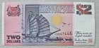 Singapore 2 Dollars 1992 Unc