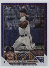 2023 Topps Series 2 Retail Purple Foil /799 Brian Anderson #480 14ma