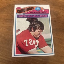 1977 Topps Dan Dierdorf Card #90