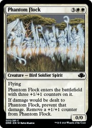 Phantom Flock 020/261 Foil Common Dominaria Remastered MTG