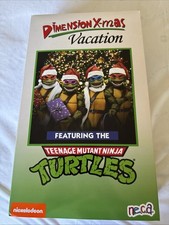 NECA Teenage Mutant Ninja Turtles Dimension X-Mas Vacation Action Figure 4-Pack