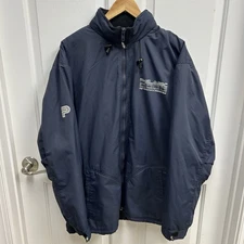 Pelagic Off Shore Mens XL Jacket Blue Insulated Full Zip Hooded Fishing Outdoors