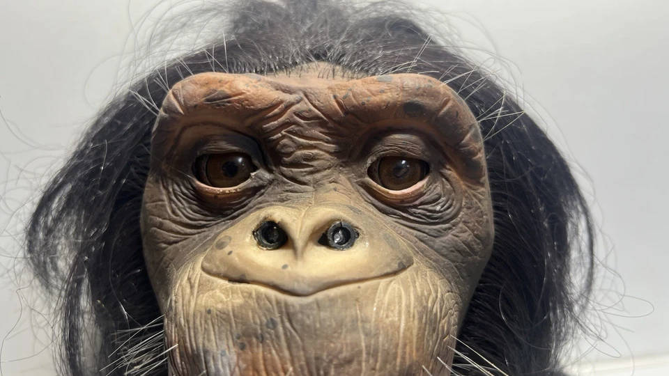 Alive RC Chimp Head Model 9001B 27MHz w/Remote Nose No Light Dirty Antenna - Image 2 of 4