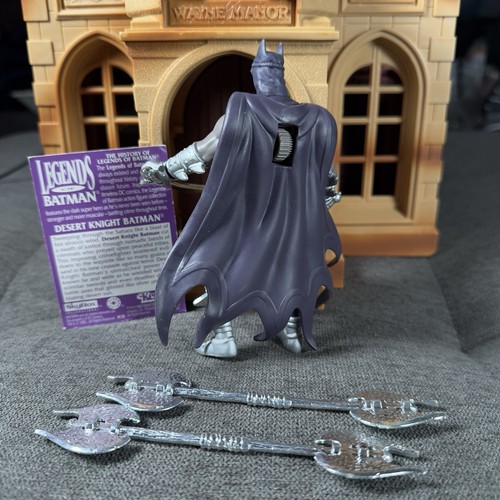 1995 Kenner Legends of Batman Desert Knight Batman Deluxe Collection Complete - Picture 3 of 3