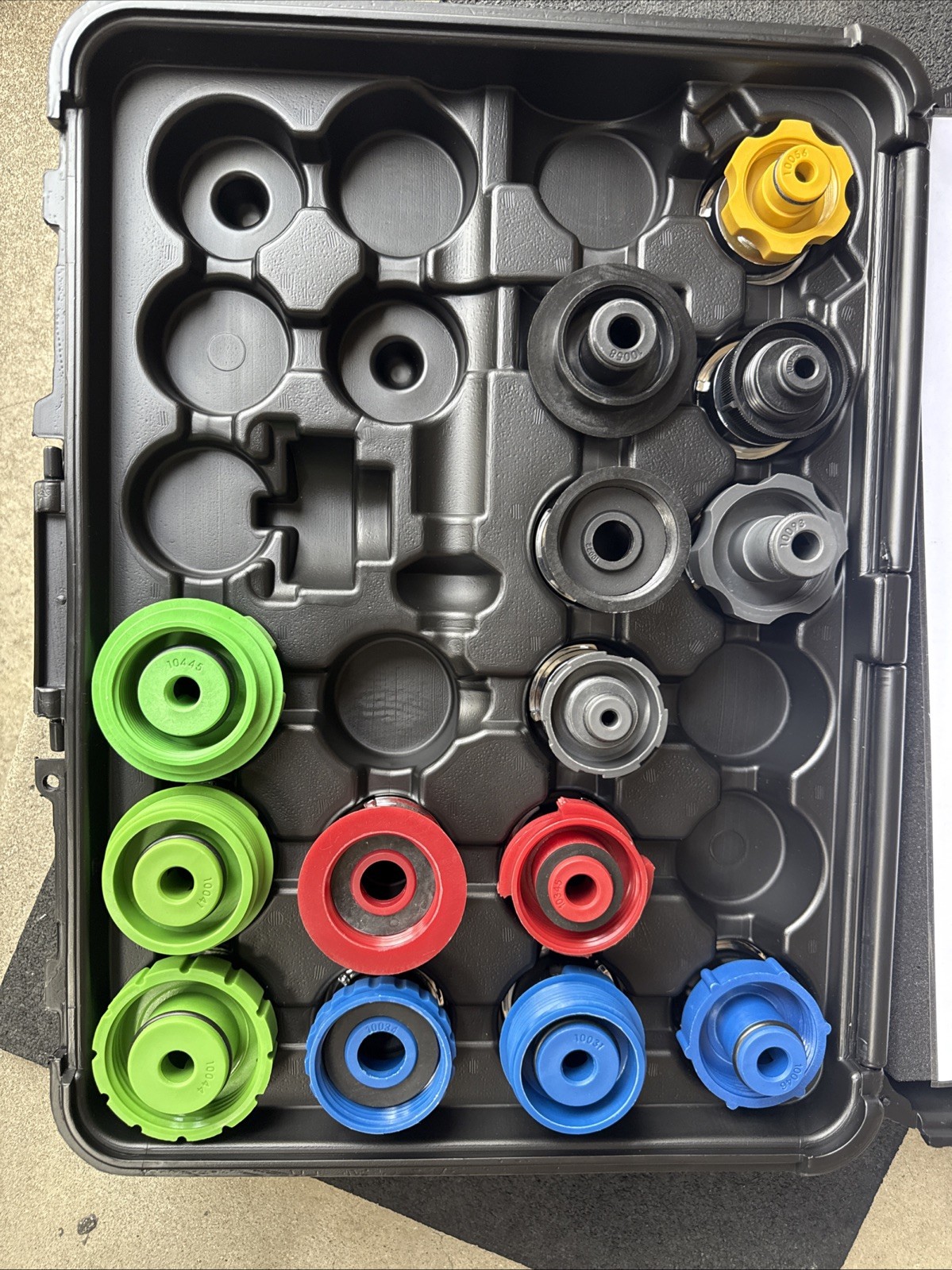 For Blue Point Tools USA 14 pc Cooling System Adaptor Set SVTAB1400A +