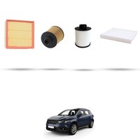 Hoffcar Set Service - 4 Filter FüR Suzuki S-KREUZ 1.6 Ddis 88Kw Von 2013