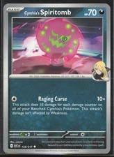 Cynthia's Spiritomb #133/217 Uncommon, Reverse Holo ME: Ascended Heroes Pokemon