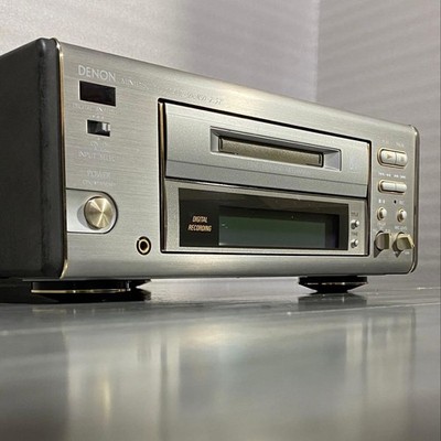 DENON DMD-7.5E MiniDisc Deck PRESTA ΛS.L.C. DAC Serviced w/Remote Fully Works