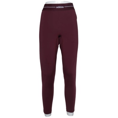 Adidas, Sportleggings, Größe: 52/54, Rot, Elasthan/Recyceltes Polyester #uLM
