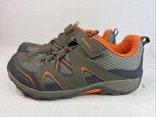 Merrell Trail Chaser Hiking Gunsmoke Orange MY57109 Youth 6.5m No Box