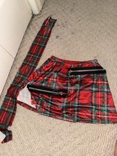 Skater Girl Skirt With Neck Tie-blasia Medium Child