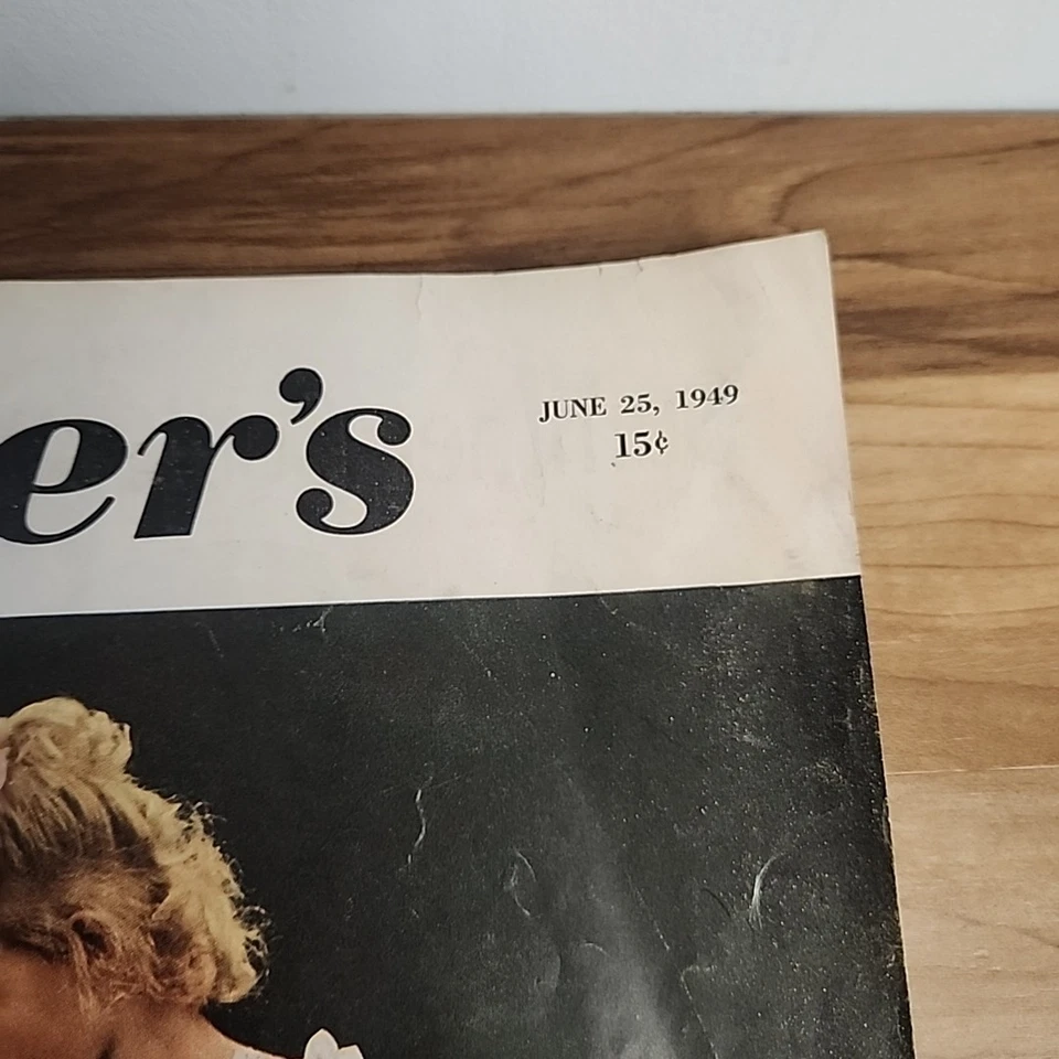 1949 Colliers June 25 -The Story of the Tucker Car; Ben Hogan of Golf; Hypnotism Foto 3 de 4