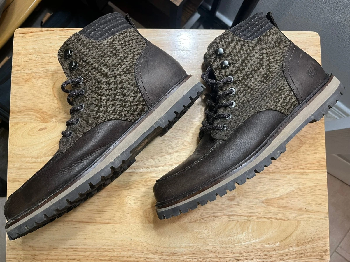 lacoste men’s lace up black leather vasual Ankle Boots sneakers USA size 10 Amazon.com | Lacoste Men main image 2