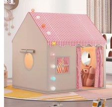 Kids Princess Castle Play Tent Folding Indoor Girls Playhouse Toy House Pink