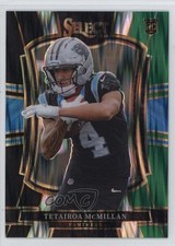 2025 Select Premier Level Black & Green Shock Prizm Tetairoa McMillan #144 1tu8