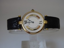 Cartier Must Vedome Vermeil 1861 Quartz 30mm